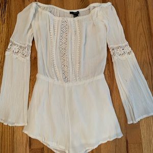 Off the shoulder romper